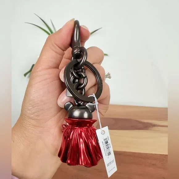 NWT‎ Coach Halloween Devil Bear Bag Charm - Picture 4 of 6